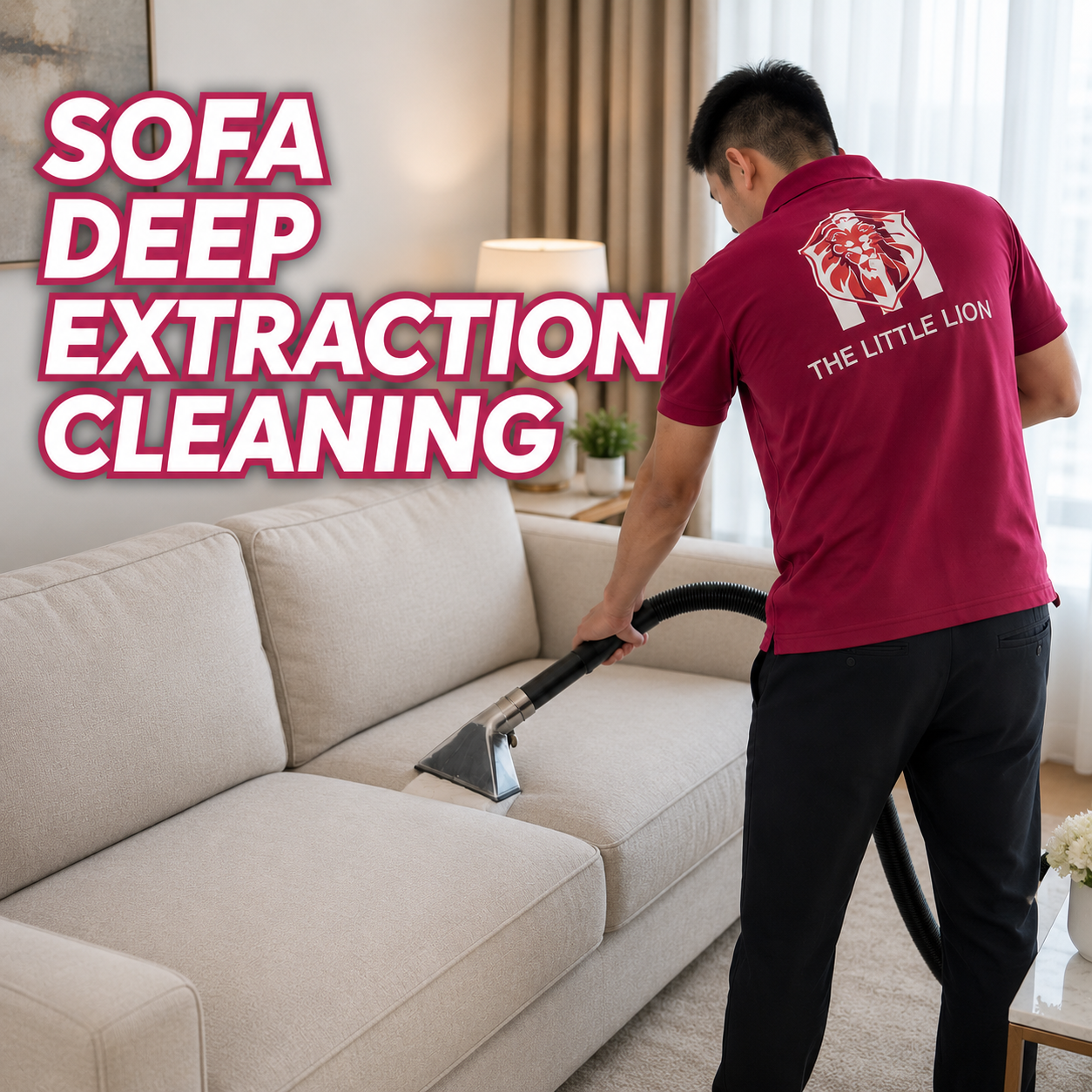 Sofa Deep Extraction Cleaning